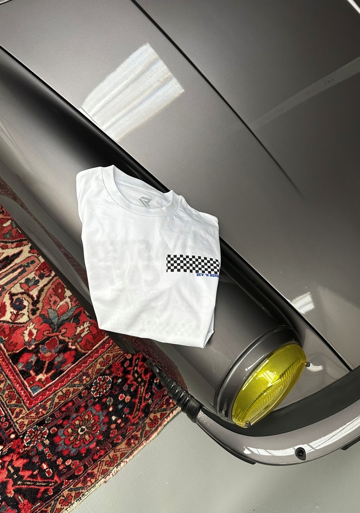 ROASTED COFFEE CLASSIC CARS T-Shirt – Wit